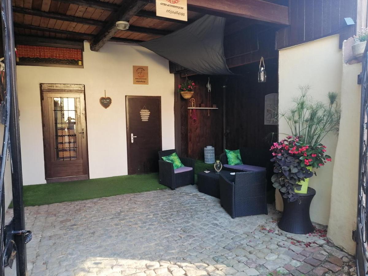 Gites Aux Fines Bulles D'Alsace Spa Privatif En Supplement Bergheim Dış mekan fotoğraf